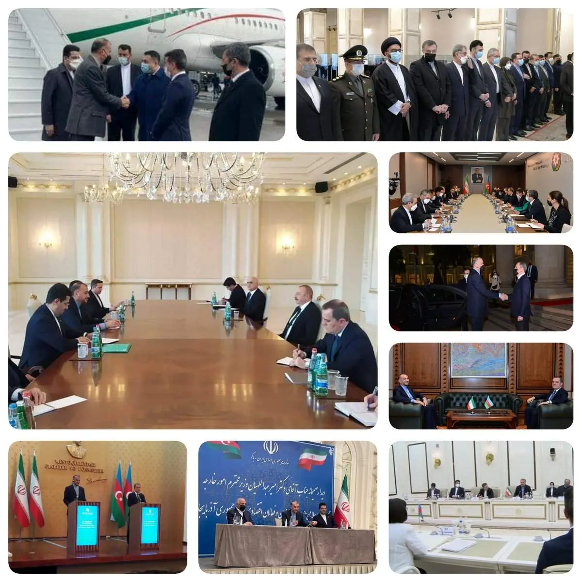 سفر پربار وزیر امور خارجه به باکو