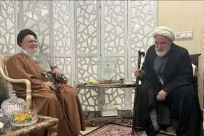 دیدار موسوی خوئینی‌ها با مهدی کروبی 