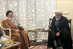 دیدار موسوی خوئینی‌ها با مهدی کروبی 