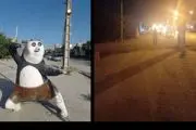اتفاق شوکه کننده؛ آگهی فروش مجسمه دزدیده شده پاندا کونگ فوکار کرمانشاه در سایت دیوار