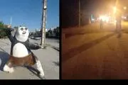 اتفاق شوکه کننده؛ آگهی فروش مجسمه دزدیده شده پاندا کونگ فوکار کرمانشاه در سایت دیوار
