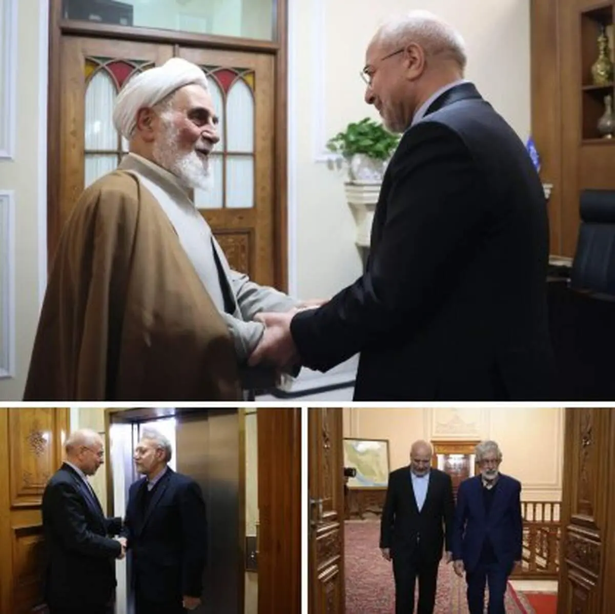 نشست روسای سابق و فعلی مجلس در بهارستان 