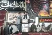 حضور طالبان در مراسم عزاداری امام حسین(ع) در افغانستان+عکس