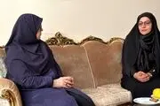 فاطمه مهاجرانی با همسر دانشمند شهید دیدار کرد