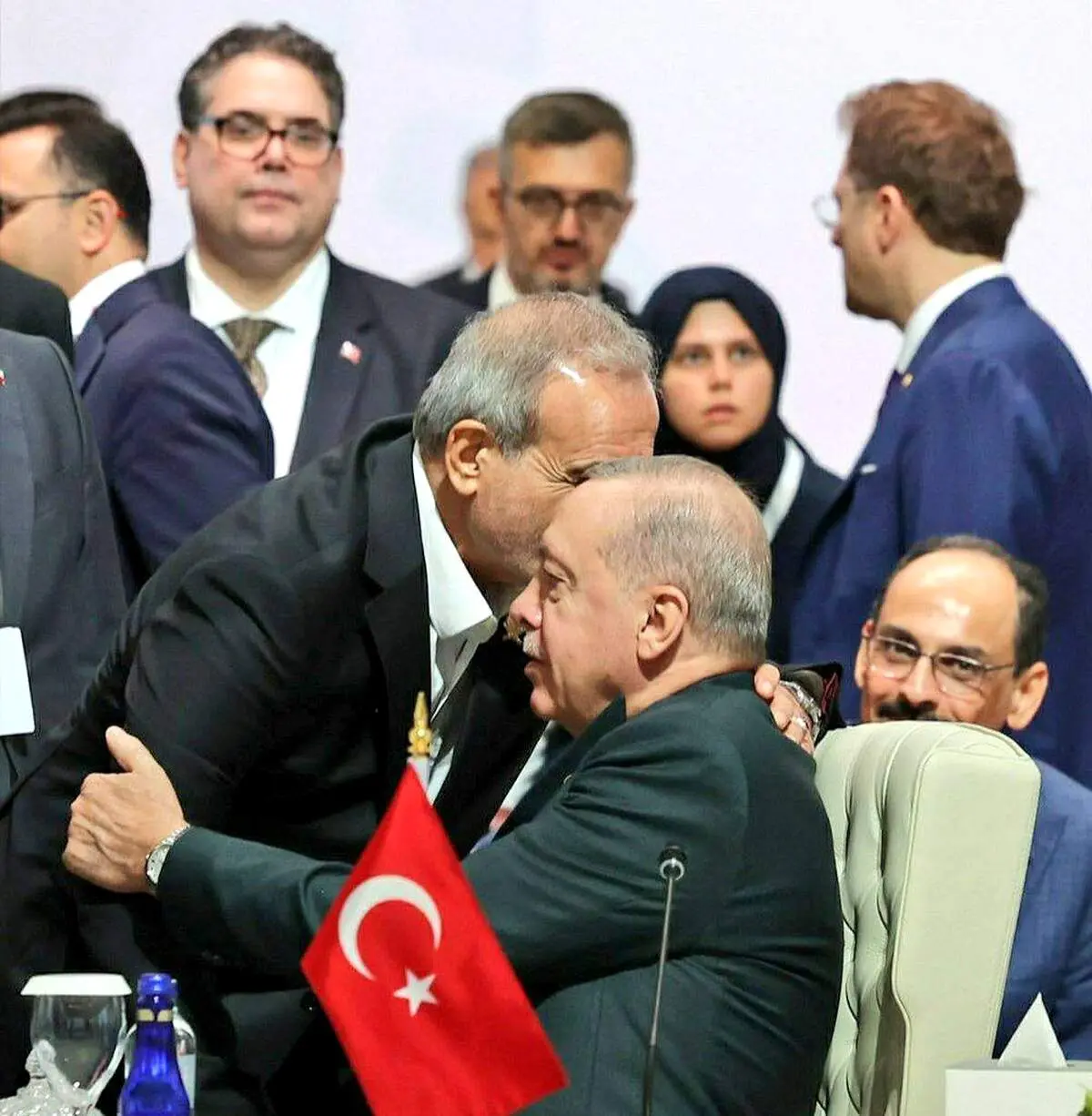 توضیح درباره عکس دیدار پزشکیان و اردوغان 