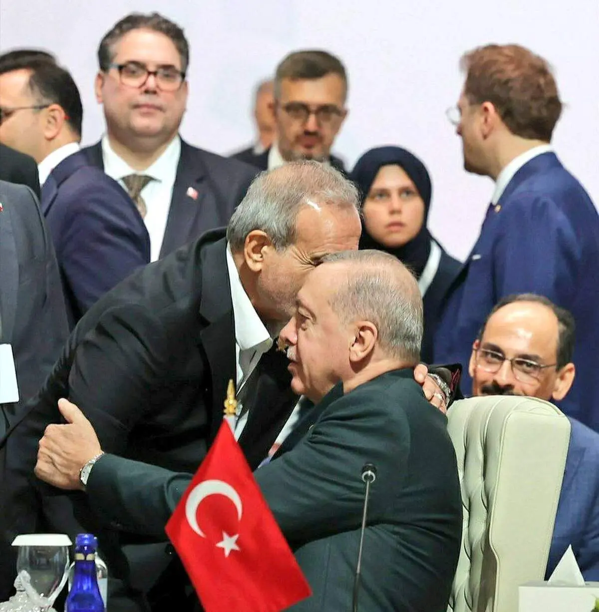 توضیح درباره عکس دیدار پزشکیان و اردوغان 