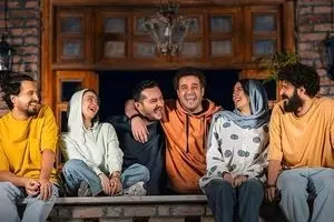 خداحافظی نگار و فرزاد و اشکان با جان سخت/ تصاویر پشت صحنه در تفلیس