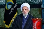 مراسم تشییع پیکر آیت الله ری شهری برگزار شد 