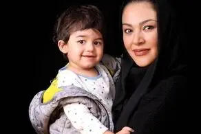 زیبا بروفه و پسرش که خیلی بزرگ شده/ عکس