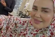 بهاره رهنما در کربلا چهره اش عوض شد/ تصاویر