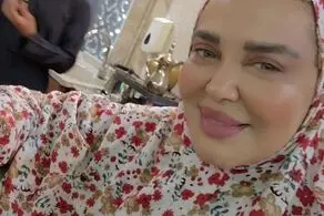 بهاره رهنما در کربلا چهره اش عوض شد/ تصاویر