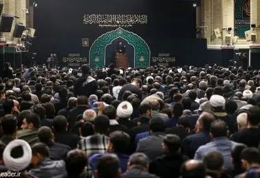 برپایی آخرین شب عزاداری شهادت حضرت صدیقه(س) در حسینیه امام خمینی(ره)