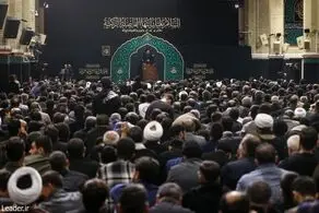 برپایی آخرین شب عزاداری شهادت حضرت صدیقه(س) در حسینیه امام خمینی(ره)