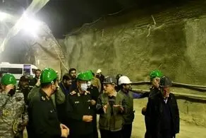 بازدید سرلشکر باقری از یک پروژه زیرزمینی
