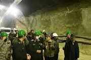 بازدید سرلشکر باقری از یک پروژه زیرزمینی