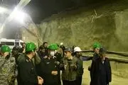 بازدید سرلشکر باقری از یک پروژه زیرزمینی
