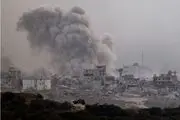 همچنان پس از اعلام توافق آتش بس حملات به غزه ادامه دارد 