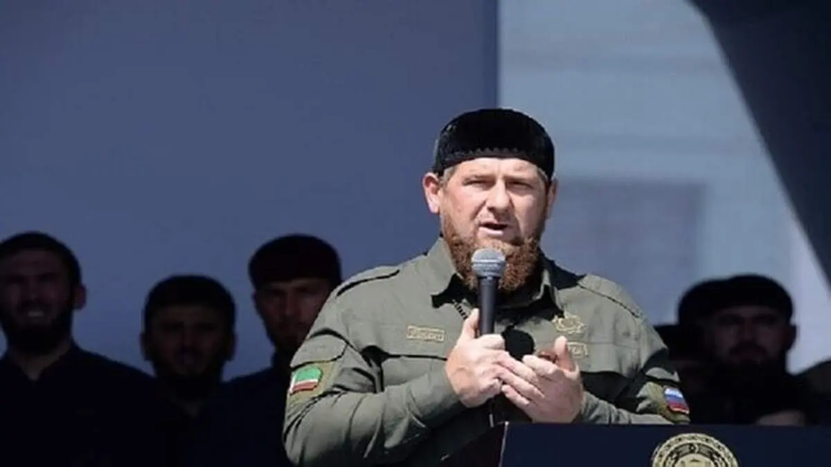 نیروهای چچنی یک مسجد را ویران کردند!