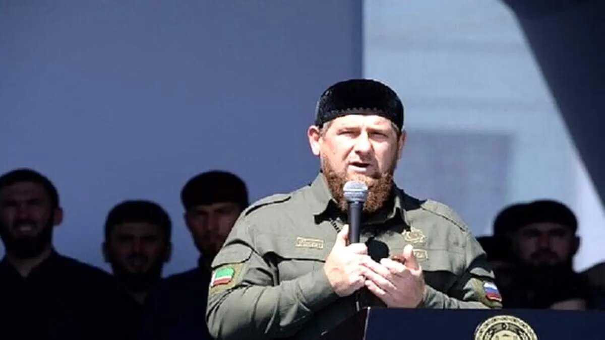 نیروهای چچنی یک مسجد را ویران کردند!