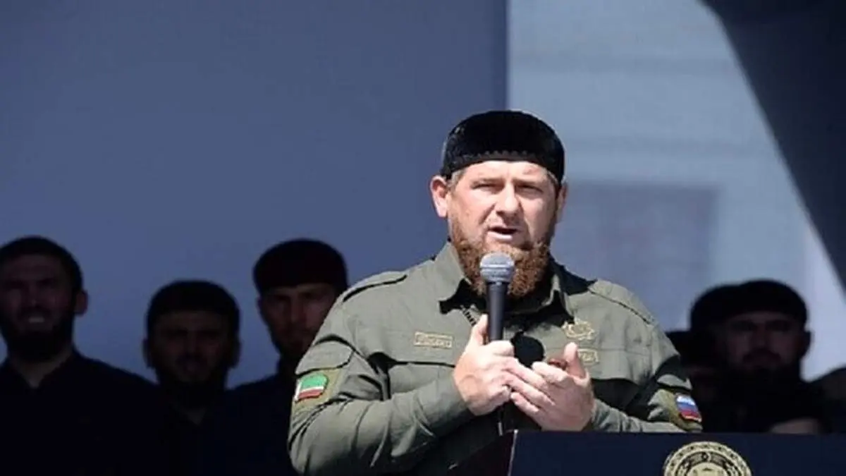 نیروهای چچنی یک مسجد را ویران کردند!