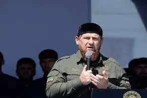 نیروهای چچنی یک مسجد را ویران کردند!