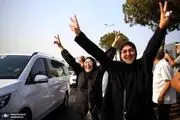 تصاویر استقبال زنان از لاریجانی + ببینید 