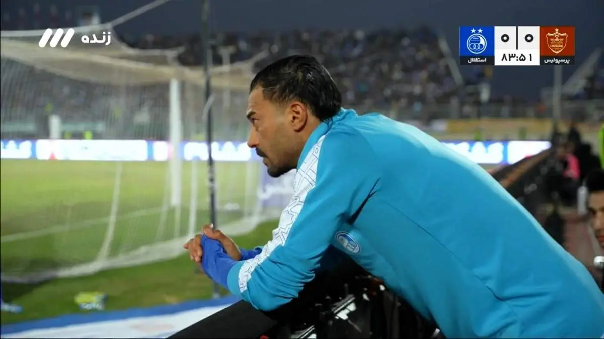 قابی نادر از رامین رضاییان در دربی ۱۰۶