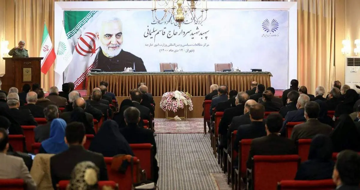 مراسم بزرگداشت دومین سالگرد سردار سلیمانی برگزار شد