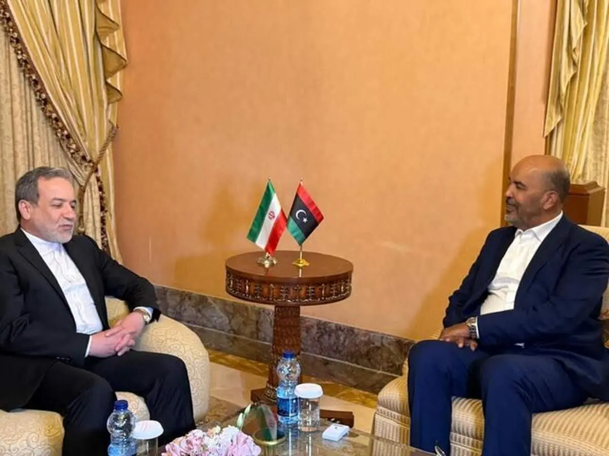 دیدار عراقچی با نایب‌ رئیس شورای ریاست جمهوری لیبی