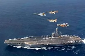 ناو هواپیمابر جرالدفورد رویت شد/ عکس