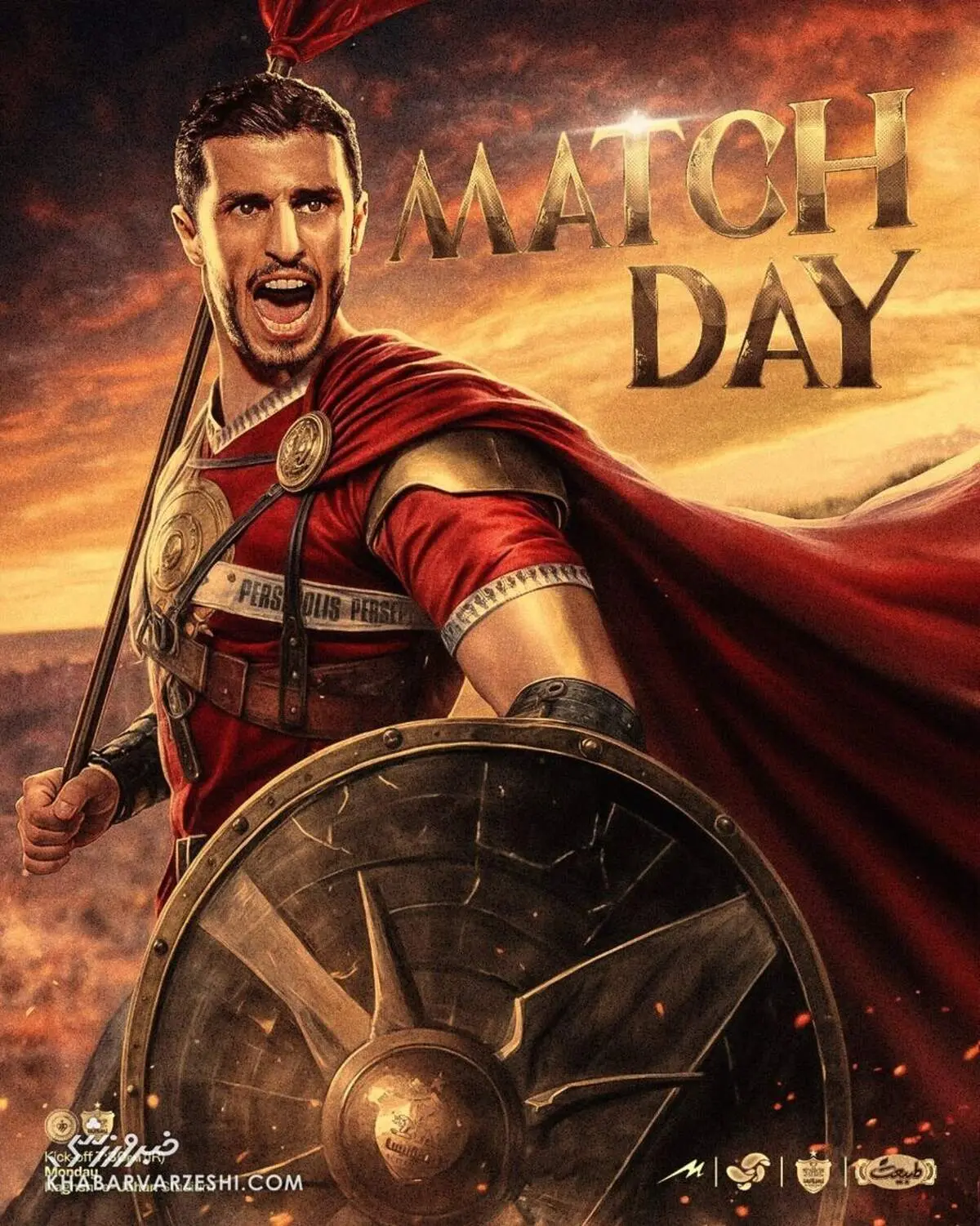  پوستر عجیب پرسپولیس برای دیدار با سپاهان