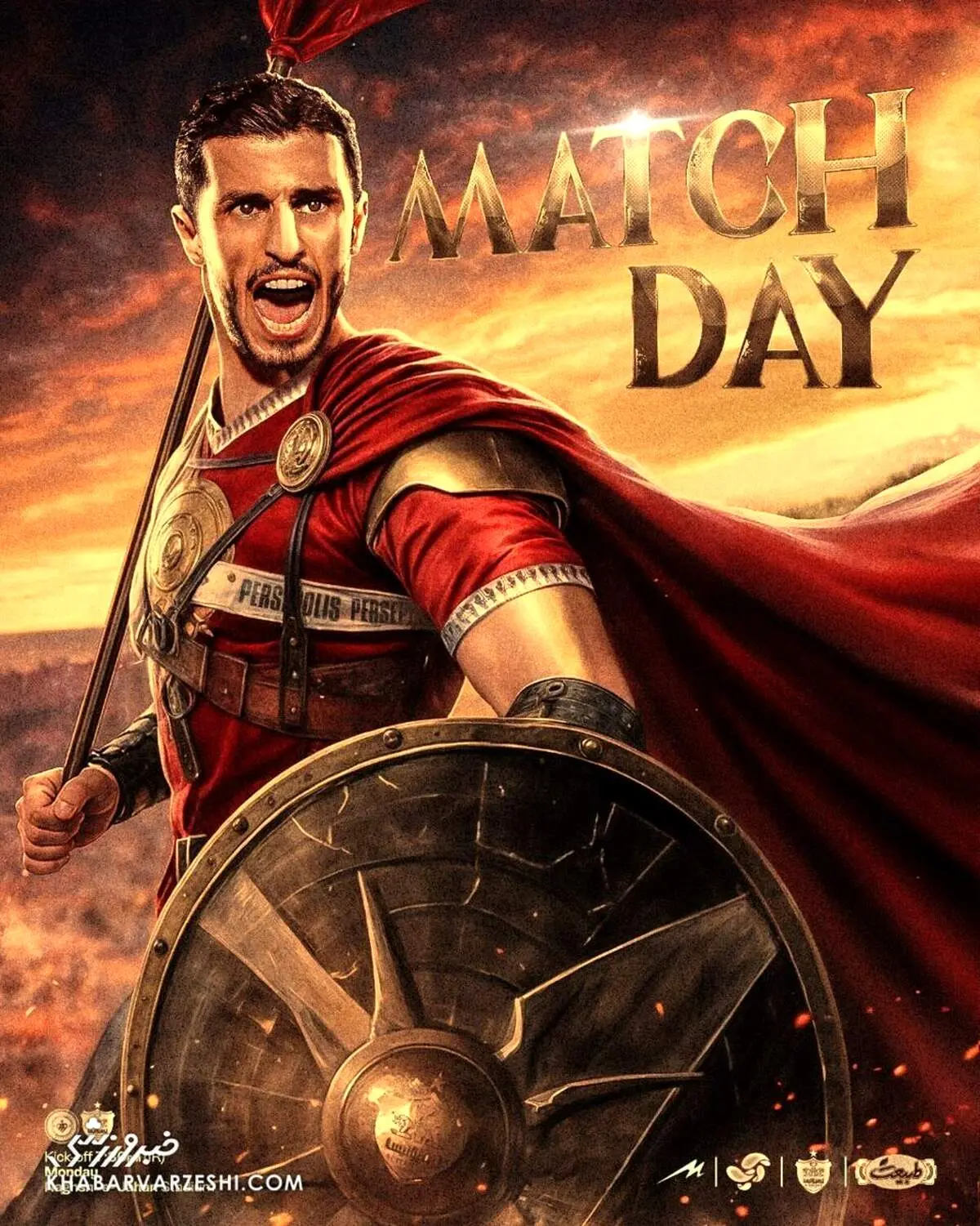  پوستر عجیب پرسپولیس برای دیدار با سپاهان