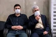 دیدار پدر و پسر شهیدِ هسته‌ای با رهبری