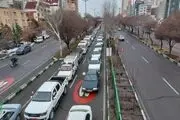 راهپیمایی مردم در جشن انقلاب در هوای سرد/ ببینید