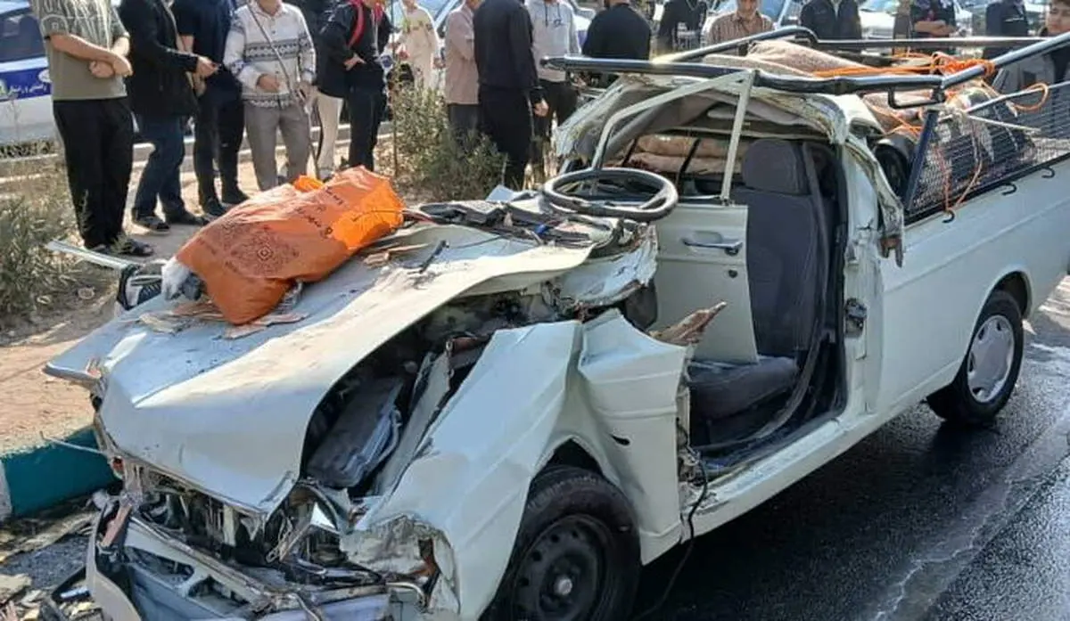  تصادف شدید در محدوده صالح‌آباد تهران با سه کشته/ جزئیات