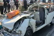  تصادف شدید در محدوده صالح‌آباد تهران با سه کشته/ جزئیات
