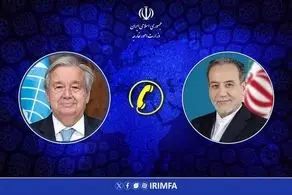 عراقچی با دبیرکل سازمان ملل متحد رایزنی کرد 