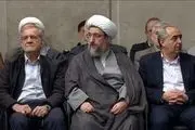 حضور پزشکیان در دیدار امروز مردم آذربایجان شرقی با رهبر انقلاب 
