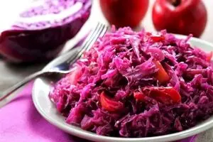 طرز تهیه ترشی کلم قرمز رستورانی 