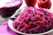 طرز تهیه ترشی کلم قرمز رستورانی 