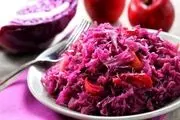 طرز تهیه ترشی کلم قرمز رستورانی 