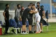 حضور شجاع خلیل زاده در عکس تیمی پرسپولیس، پیش از بازی با الریان قطر