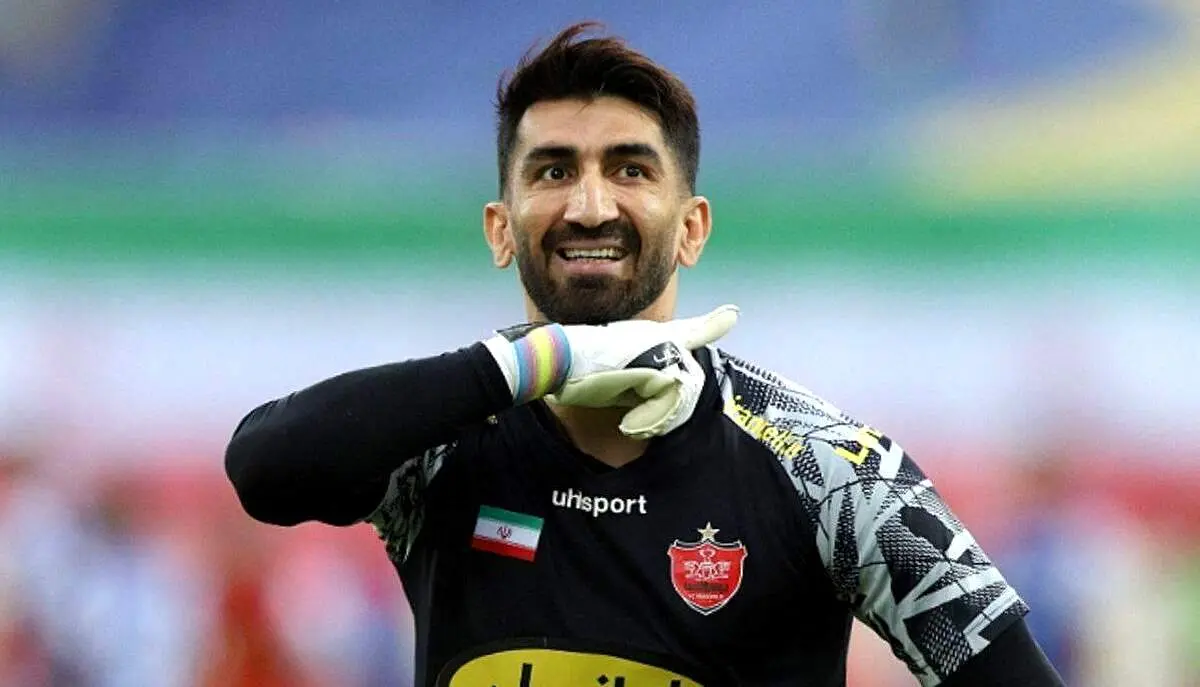 بیرانوند داغ دل پرسپولیسی‌ها را تازه کرد + ببینید