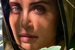  الناز شاکردوست را با چهره نچرال ببینید/ عکس