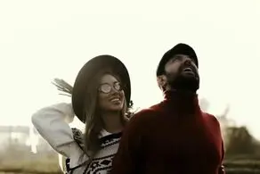 عاشقانه بهرام رادان و همسرش برای اولین بار/ عکس
