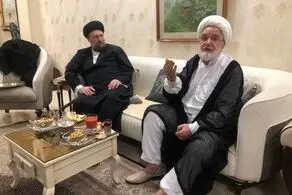 سیدحسن خمینی با کروبی دیدار کرد
