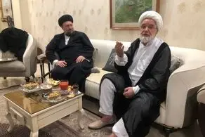 سیدحسن خمینی با کروبی دیدار کرد