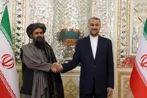 هیات طالبان در راه تهران 