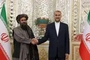 هیات طالبان در راه تهران 