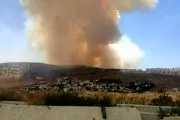 شهرک‌های صهیونیستی درجنوب غرب قدس در محاصره آتش